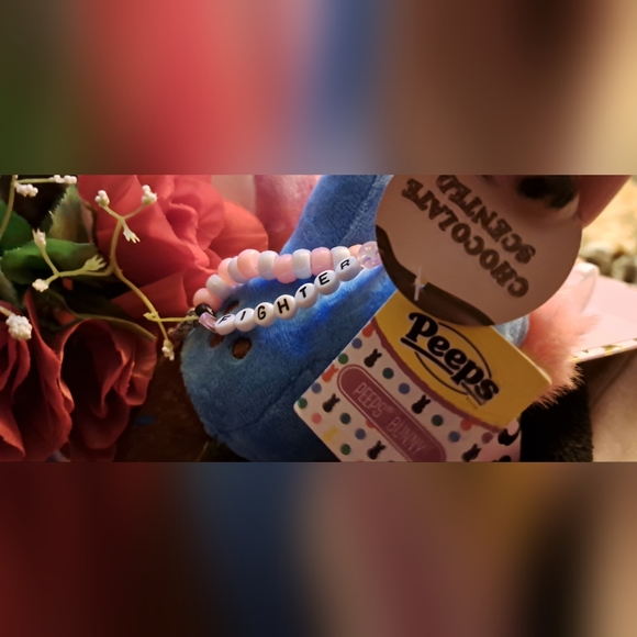 Breast Cancer Custom(&or Lung) Bracelet Made With Charm Pink&White Cute&Special - Picture 4 of 13